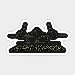 Blackbird SR 71 Sticker